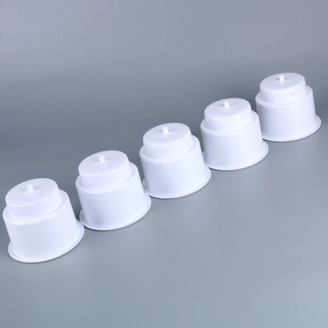 (Set of 5) Amarine-made Recessed Drop in Plastic Cup Drink Can Holder with Drain for Boat Car Marine Rv