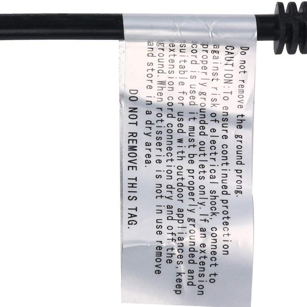 Homend Black Rotisserie Drive Motor