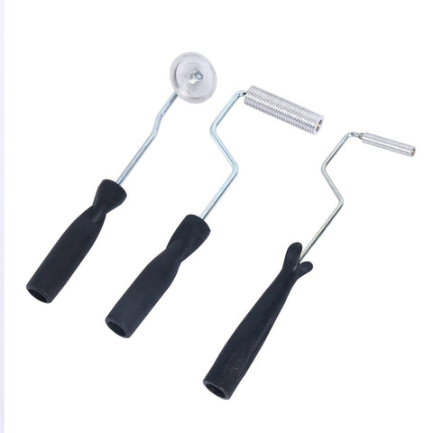 Homend Bubble Paddle Tool Fiberglass Roller 3 Pcs Fiberglass Laminating Bubble Roller Kit for Mold Resin Composite