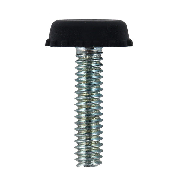 Homend Adjustable Furniture Foot Levelers - Black Glides - 100 count