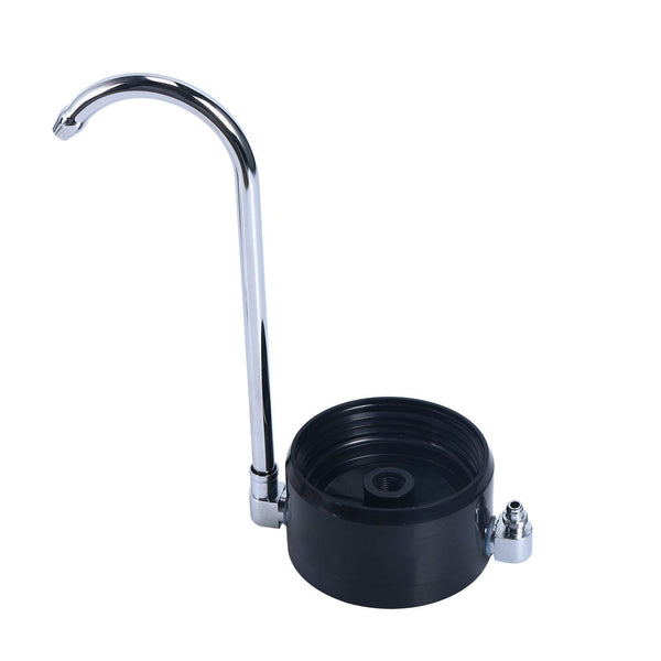 Homend Countertop Water Purifier Filter Drinking Water Clean Purifier Ceramic Carbon Single Filter Home Kitchen Faucet ((0.9 Micron filtration)