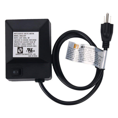 Homend Black Rotisserie Drive Motor