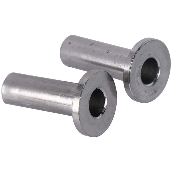 DasMarine 50PCS Stainless Steel Protector Sleeves for 1/8" Cable Railing, T316 Marine Grade