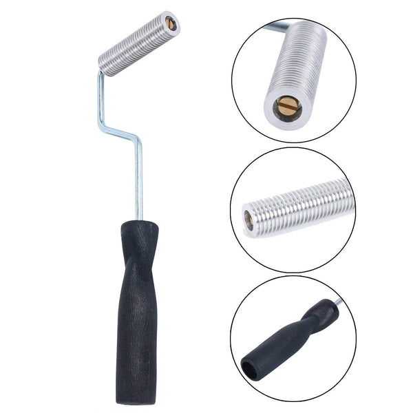 Homend Bubble Paddle Tool Fiberglass Roller 3 Pcs Fiberglass Laminating Bubble Roller Kit for Mold Resin Composite
