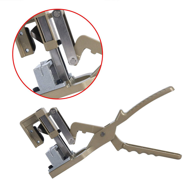 Homend Pruning Shears Grafting Cutting Tool for Fruit Trees with SK5 Steel Blades and Aluminum Alloy Handle, V-Cut Grafting Knife with 4/5" Cutting Depth and 1/5" To 4/5" Cutting Diameter