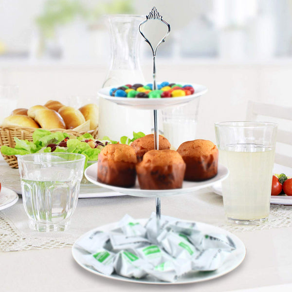 3 Tier Round Serving Tray Platters