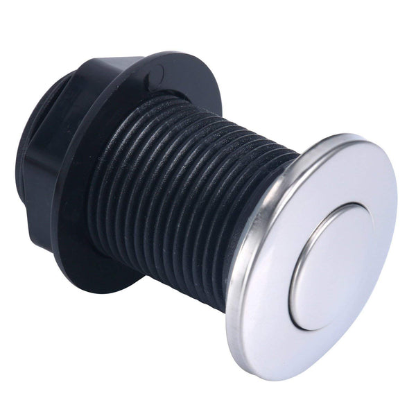 Homend Sink Top Air Switch Kit, Garbage Disposal Air Switch Sink Top Button Single Outlet Single Control for Dishwasher