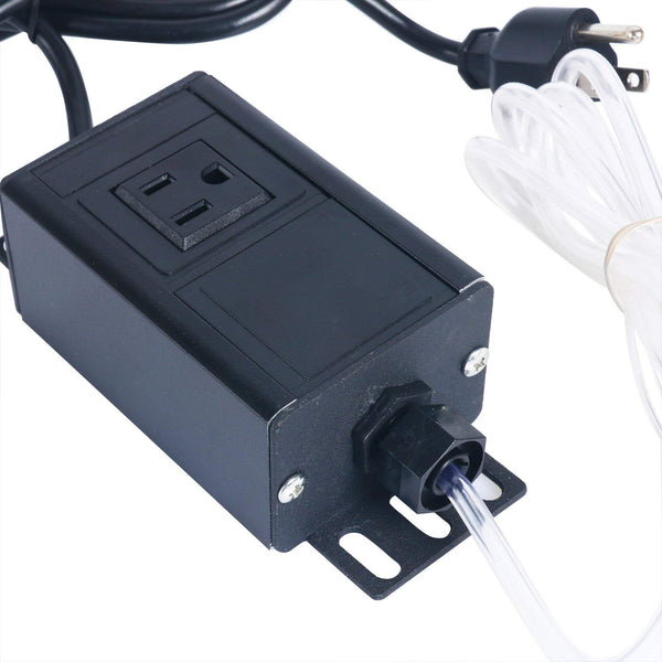 Homend Sink Top Air Switch Kit, Garbage Disposal Air Switch Sink Top Button Single Outlet Single Control for Dishwasher