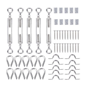 Fit 1/8" Stainless Steel Wire Rope Cable for Wood Posts