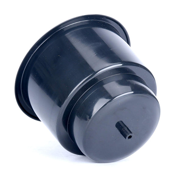 5Pcs Black Plastic Cup Drink Can Holder with Drain for Boat Car Marine Rv